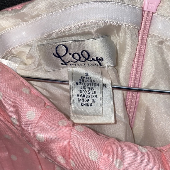 Lilly Pulitzer White Label Polka Dot Dress - Picture 5 of 5